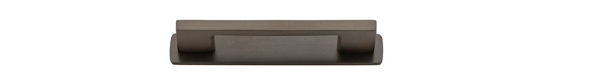 Iver Cali Cabinet Pull with Backplate - Signature Brass - CTC 96mm (0518B)
