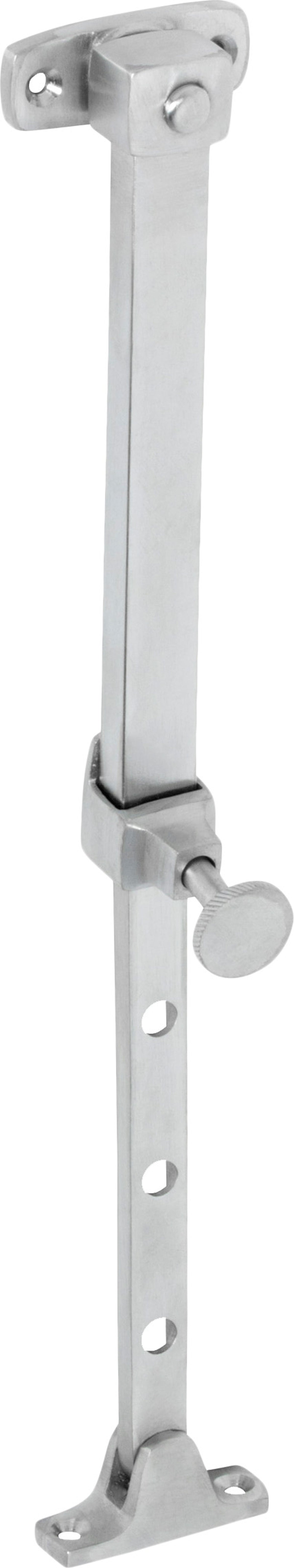 Tradco Casement Stay Telescopic Pin - 200-295mm - Satin Chrome (1721)