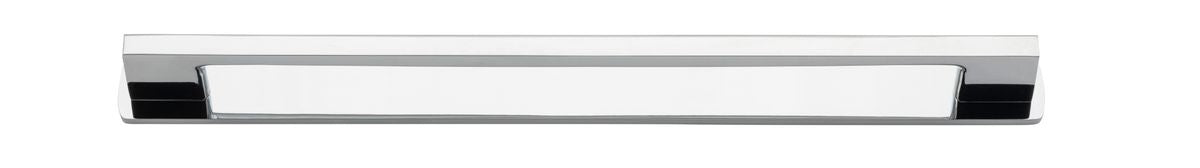 Iver Cali Cabinet Pull with Backplate - Polished Chrome - CTC 256mm (0533B)