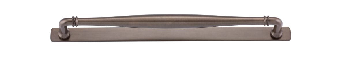 Iver Sarlat Cabinet Pull with Backplate - Signature Brass - CTC 320mm (21091B)