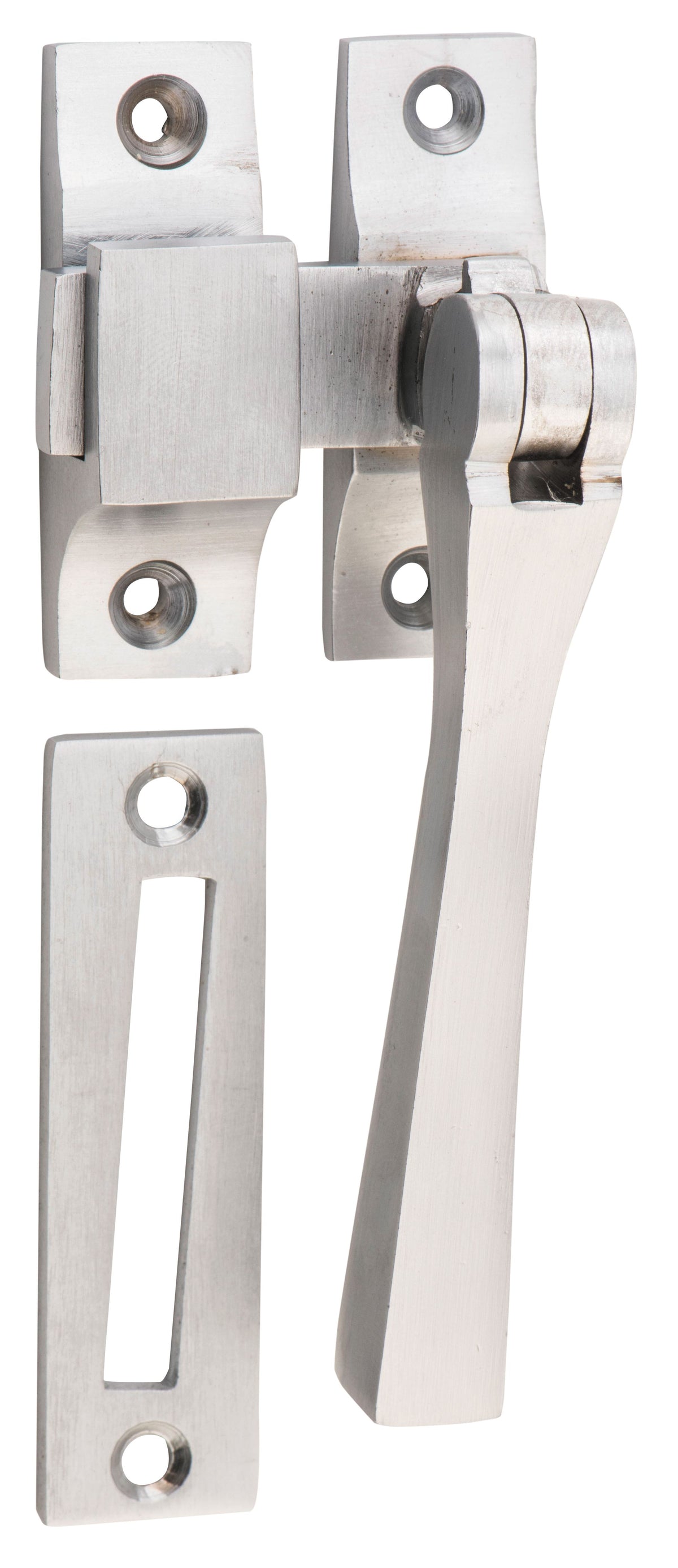 Tradco Casement Fastener Square - Satin Chrome (1693)