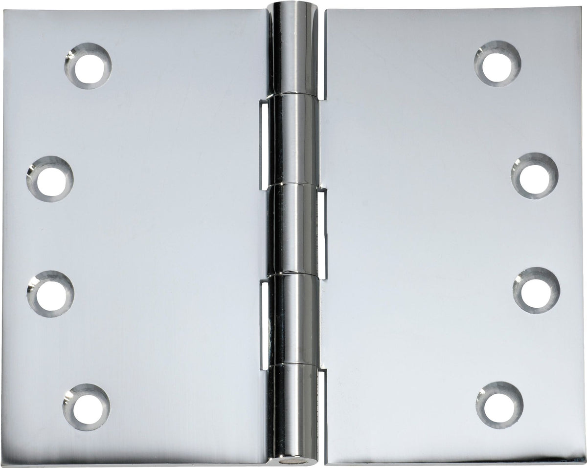 Tradco Hinge Broad Butt - 100 x 125mm - Chrome Plate (2690)