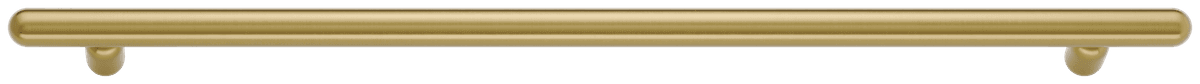 Iver Puerto Cabinet Pull - Brushed Gold PVD - 450mm CTC (24070)