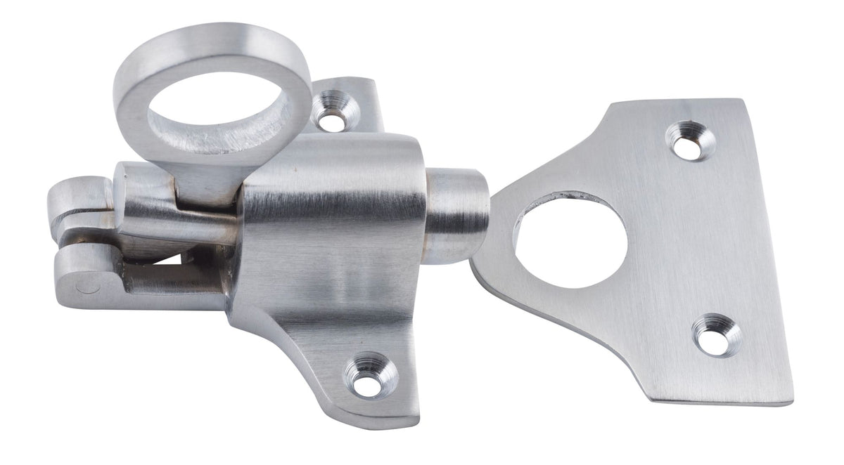 Tradco Fanlight Catch - H50mm - Satin Chrome (9765)