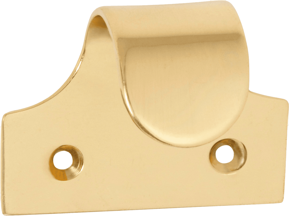 Tradco Sash Lift Classic Large - H41mm - Unlacquered Polished Brass (21381)
