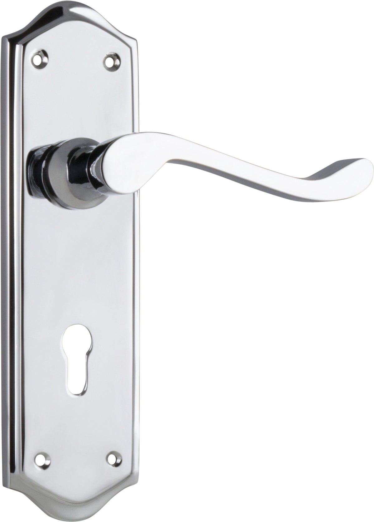 Tradco Henley Lever - Chrome Plate - 5