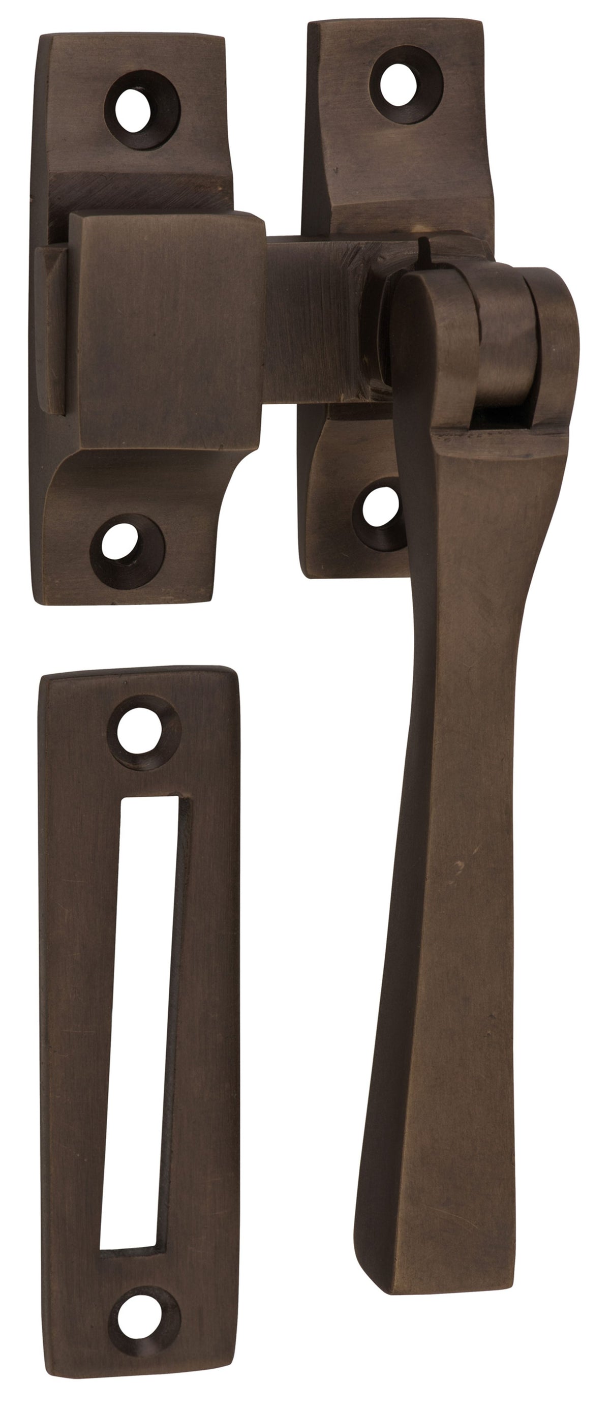 Tradco Casement Fastener Square - Antique Brass (2296)