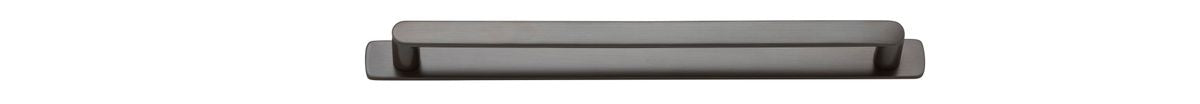 Iver Osaka Cabinet Pull with Backplate - Signature Brass - CTC 256mm (20971B)
