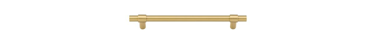 Iver Helsinki Cabinet Pull - Brushed Gold PVD - CTC 160mm (17153)