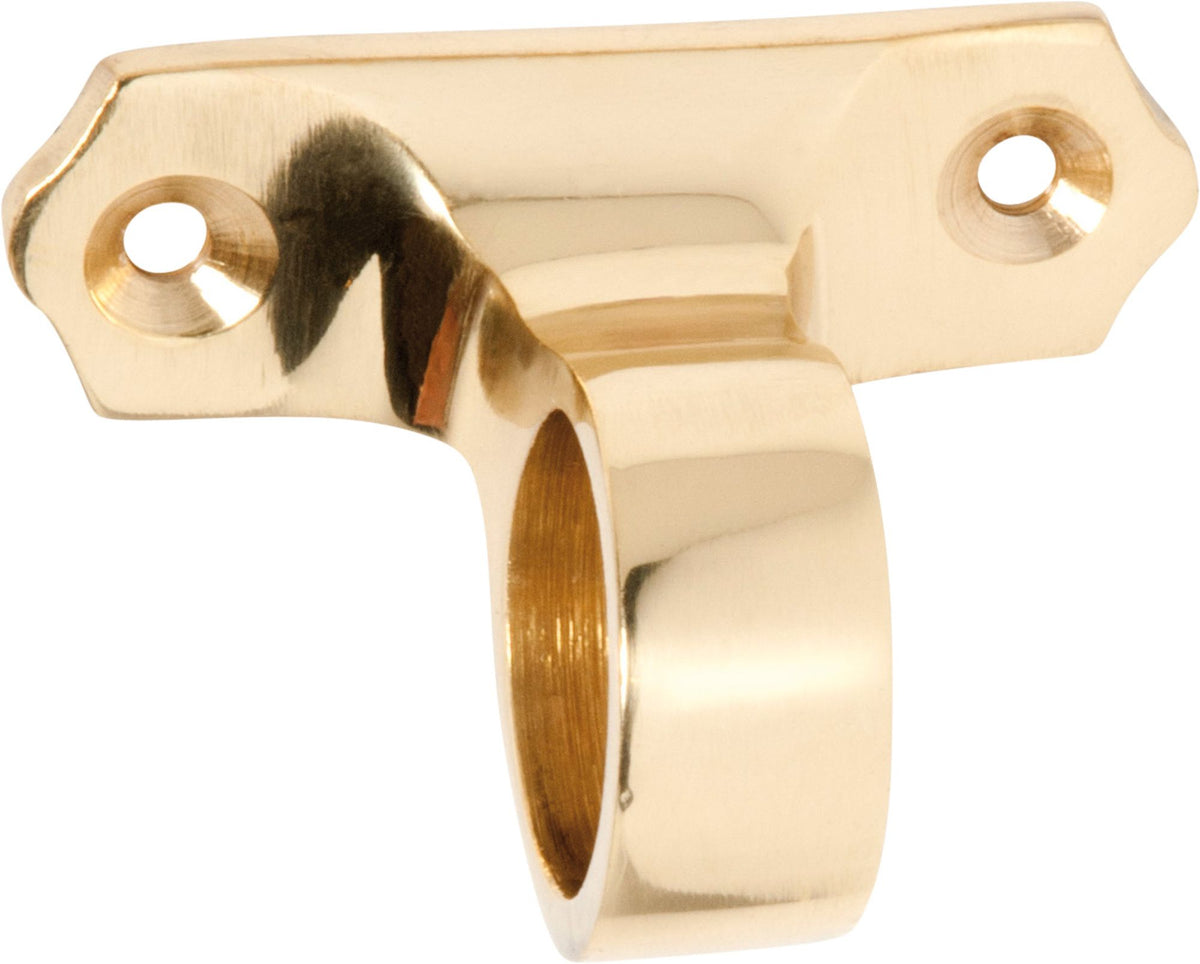Tradco Sash Eye Offset - H32mm - Polished Brass (1630)