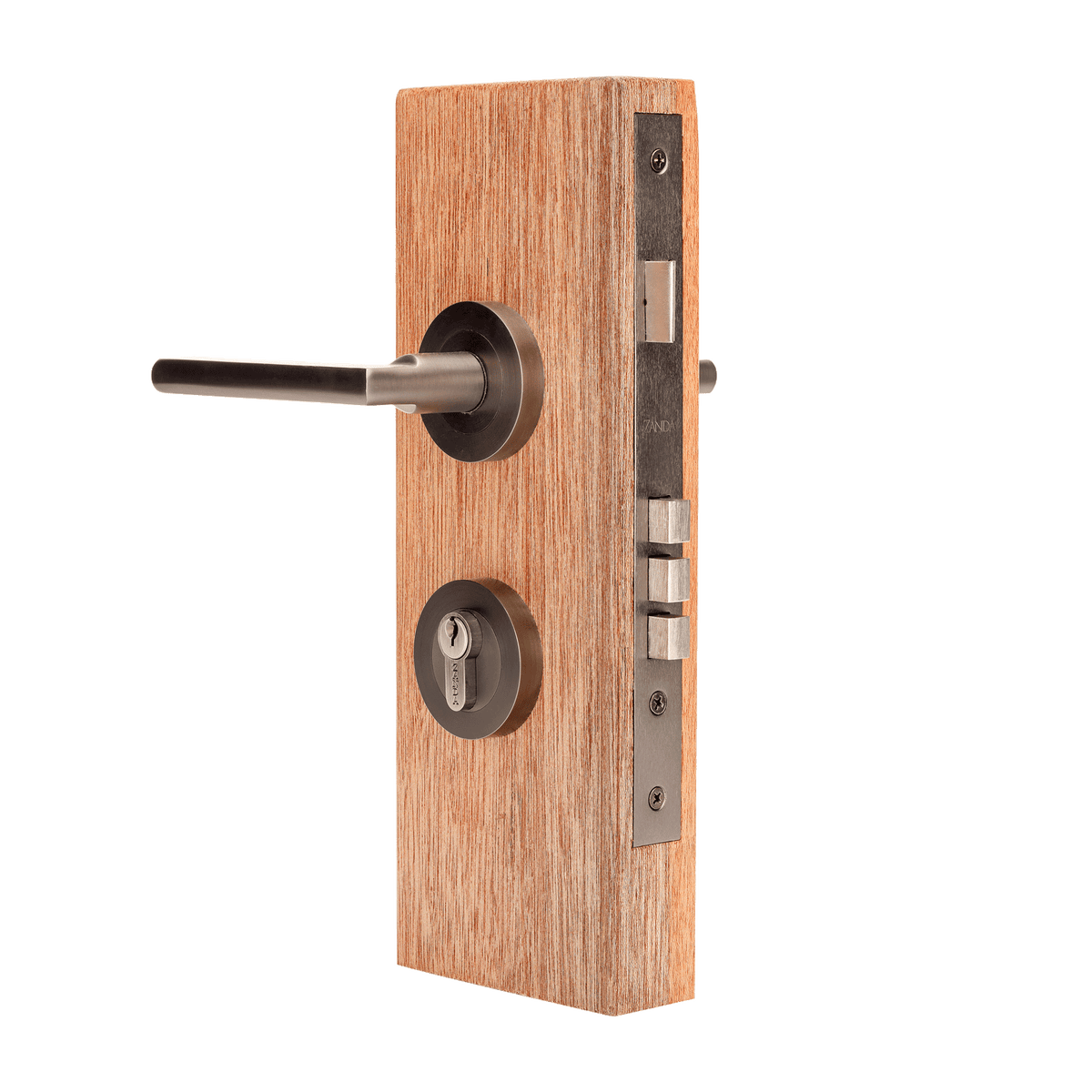 Zanda Epic - Graphite Nickel - Entrance Set - 70mm Key/Turn (10024.4.GN)