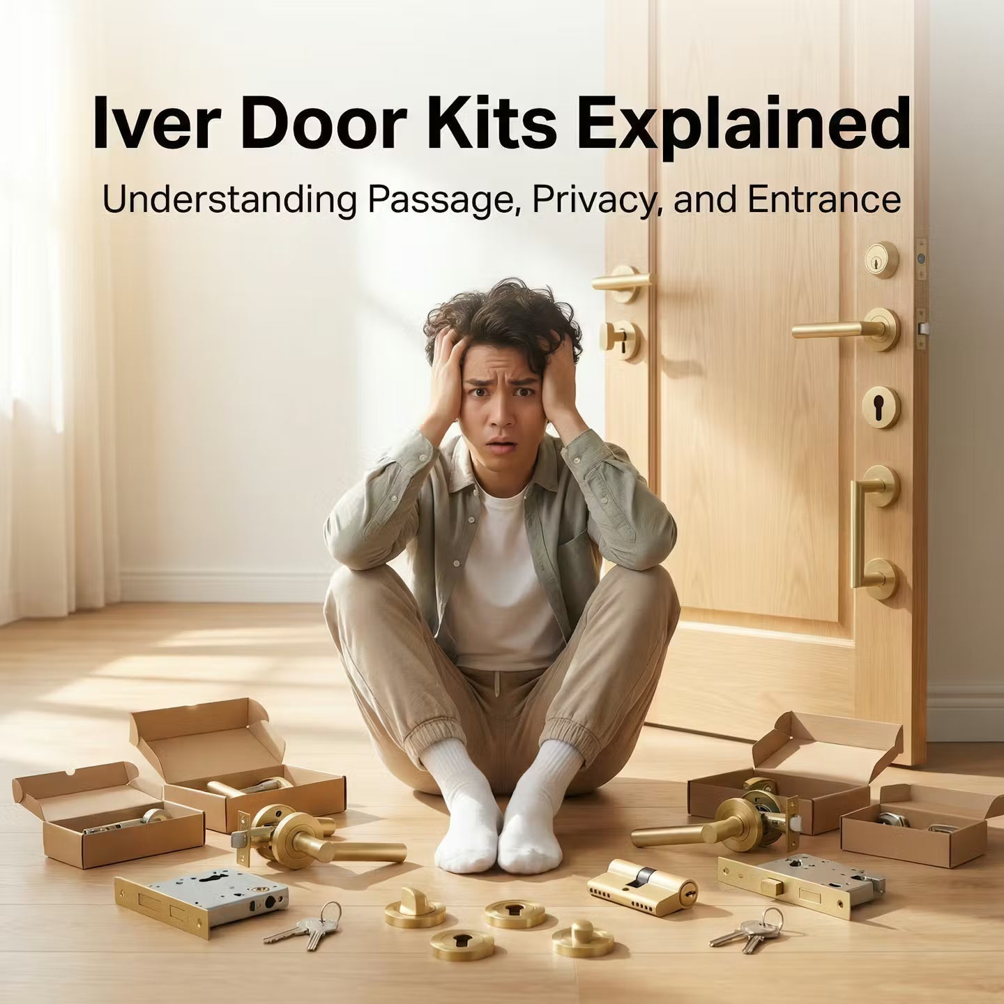 Iver Door Handle Kits Explained: Passage vs Privacy vs Entrance