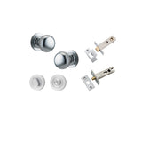 Iver Cambridge Round Rose Knob Set - Complete Kits
