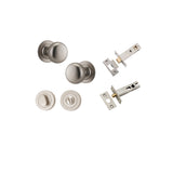 Iver Cambridge Round Rose Knob Set - Complete Kits