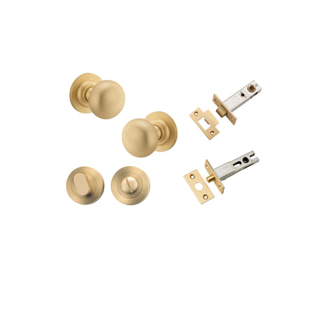 Iver Cambridge Round Rose Knob Set - Complete Kits