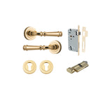 Iver Verona Round Rose Lever Set - Complete Kits