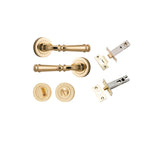 Iver Verona Round Rose Lever Set - Complete Kits