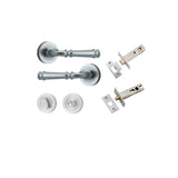 Iver Verona Round Rose Lever Set - Complete Kits