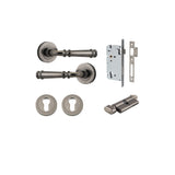 Iver Verona Round Rose Lever Set - Complete Kits