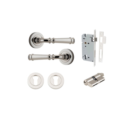 Iver Verona Round Rose Lever Set - Complete Kits