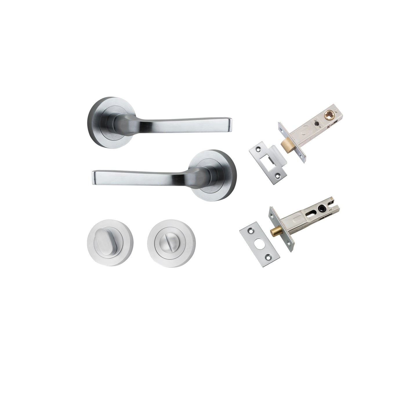 Iver Annecy Round Rose Lever Set