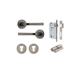Iver Annecy Round Rose Lever Set - Complete Kits