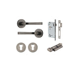 Iver Annecy Round Rose Lever Set - Complete Kits