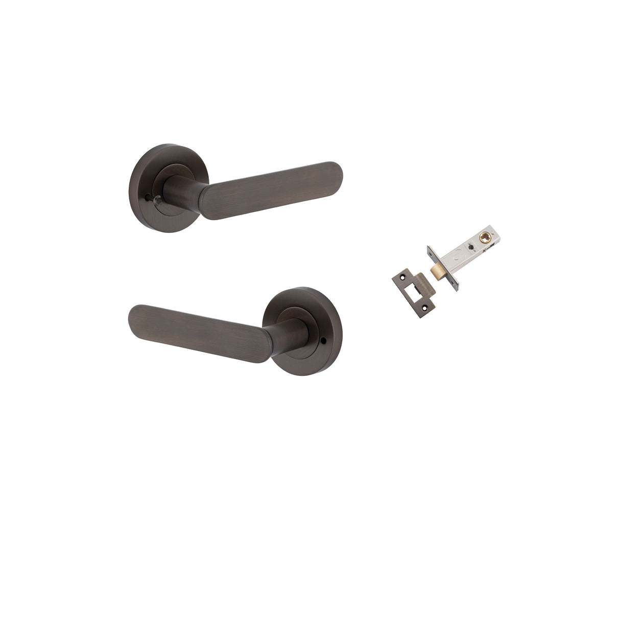 Iver Bronte Round Rose Lever Set - Complete Kits