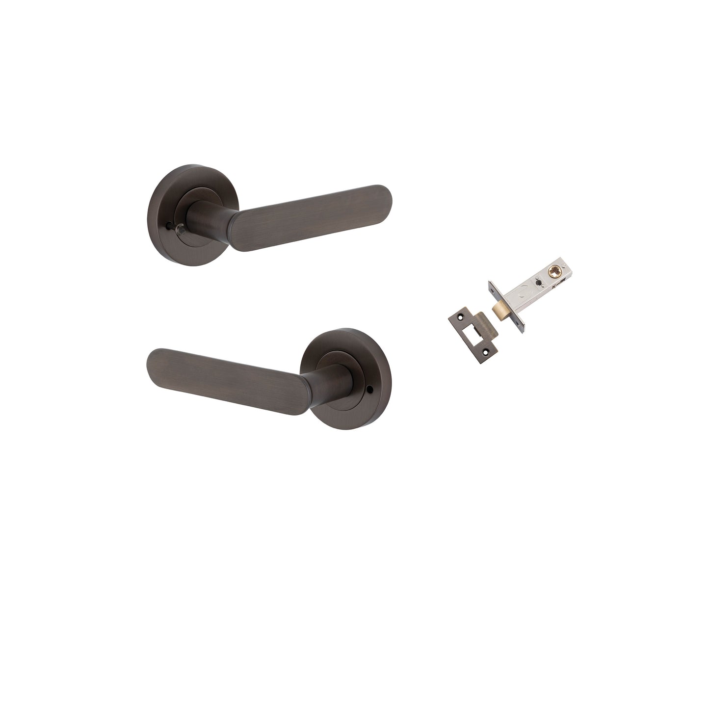 Iver Bronte Round Rose Lever Set