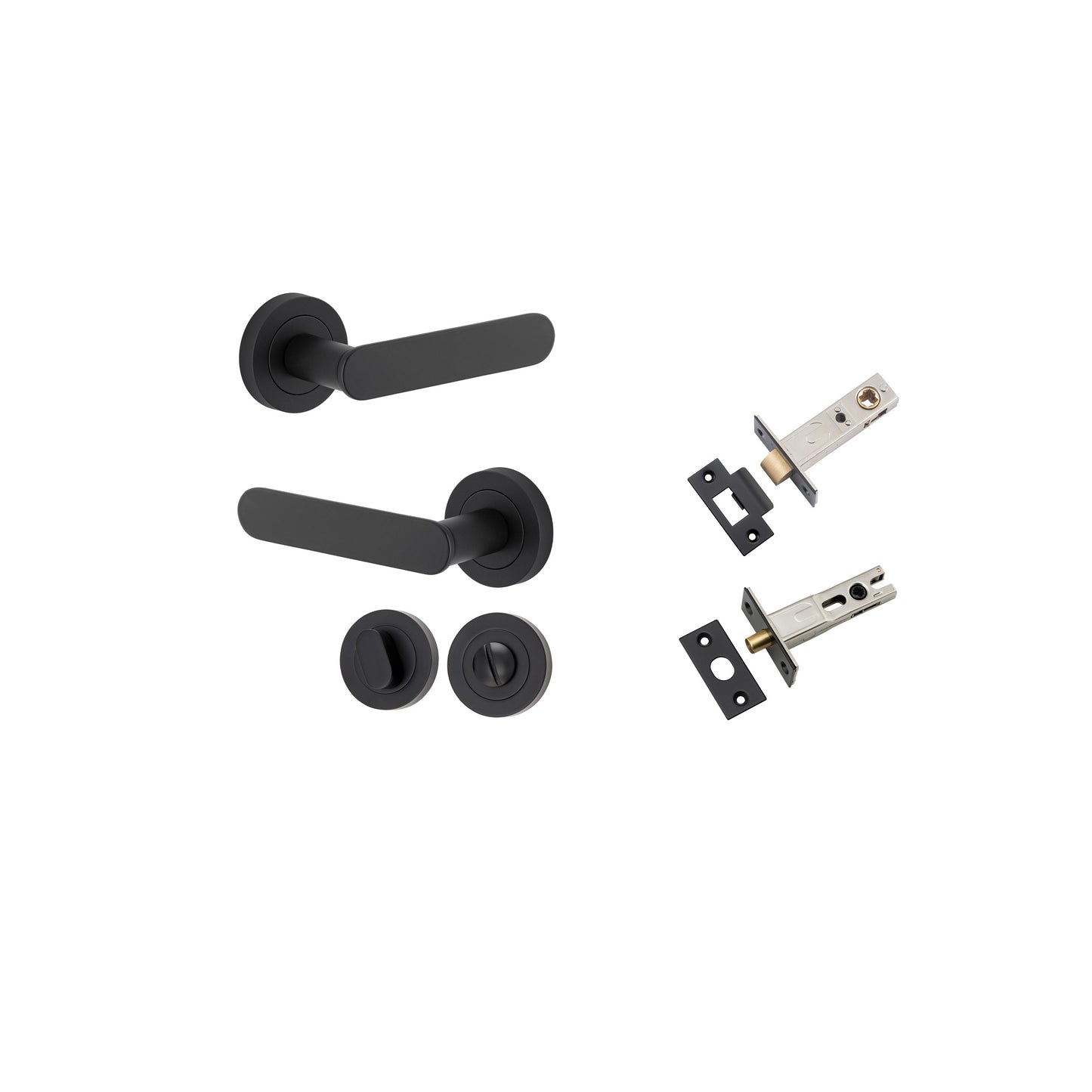 Iver Bronte Round Rose Lever Set