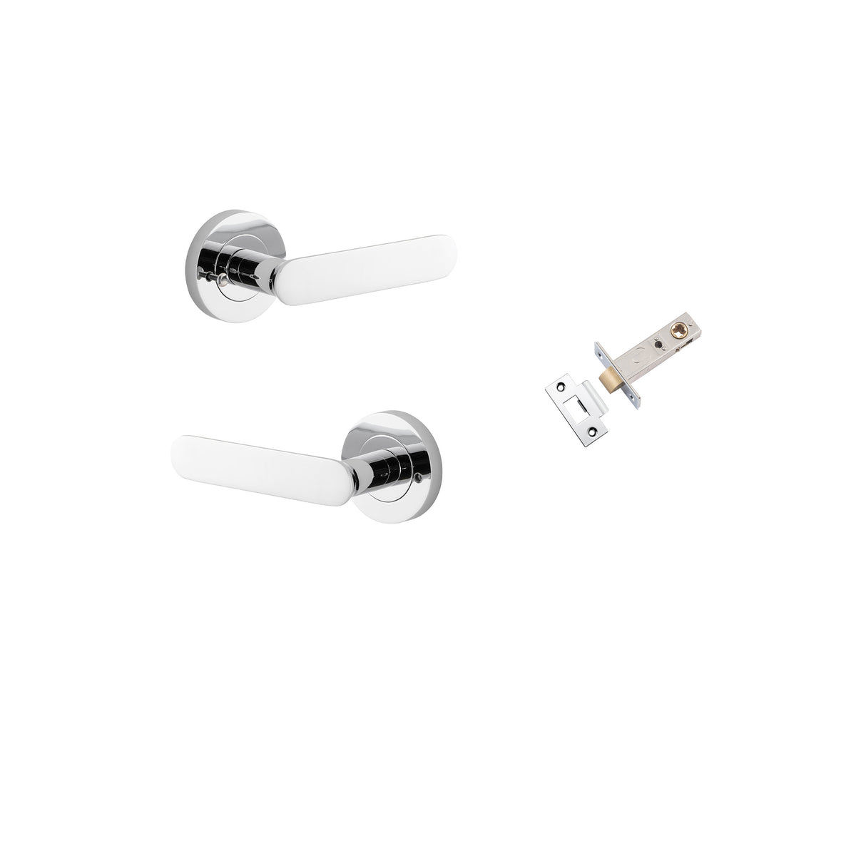 Iver Bronte Round Rose Lever Set - Complete Kits