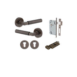 Iver Berlin Round Rose Lever Set - Complete Kits