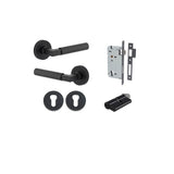 Iver Berlin Round Rose Lever Set - Complete Kits