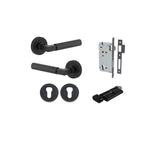 Iver Berlin Round Rose Lever Set - Complete Kits