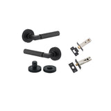 Iver Berlin Round Rose Lever Set - Complete Kits