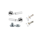 Iver Berlin Round Rose Lever Set - Complete Kits