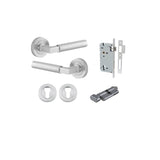 Iver Berlin Round Rose Lever Set - Complete Kits