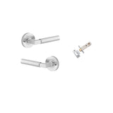 Iver Berlin Round Rose Lever Set - Complete Kits