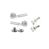 Iver Berlin Round Rose Lever Set - Complete Kits