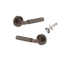 Iver Brunswick Round Rose Signature Brass, Privacy Inbuilt - Complete