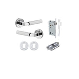 Iver Brunswick Round Rose Lever Set - Complete Kits