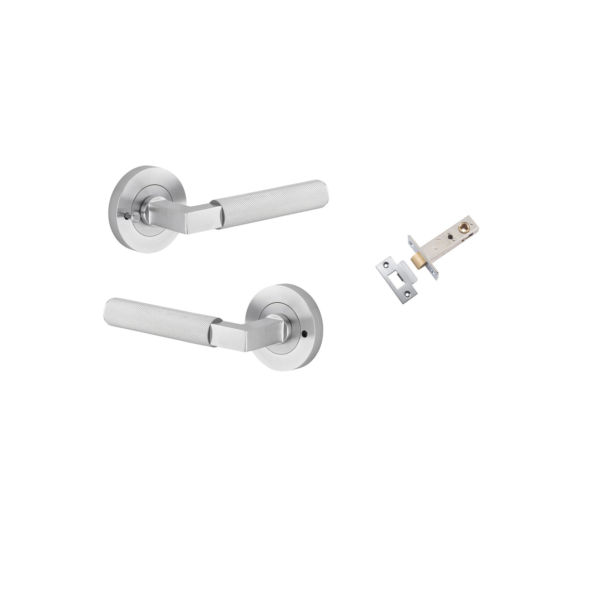 Iver Brunswick Round Rose Lever Set - Complete Kits