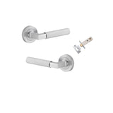 Iver Brunswick Round Rose Lever Set - Complete Kits