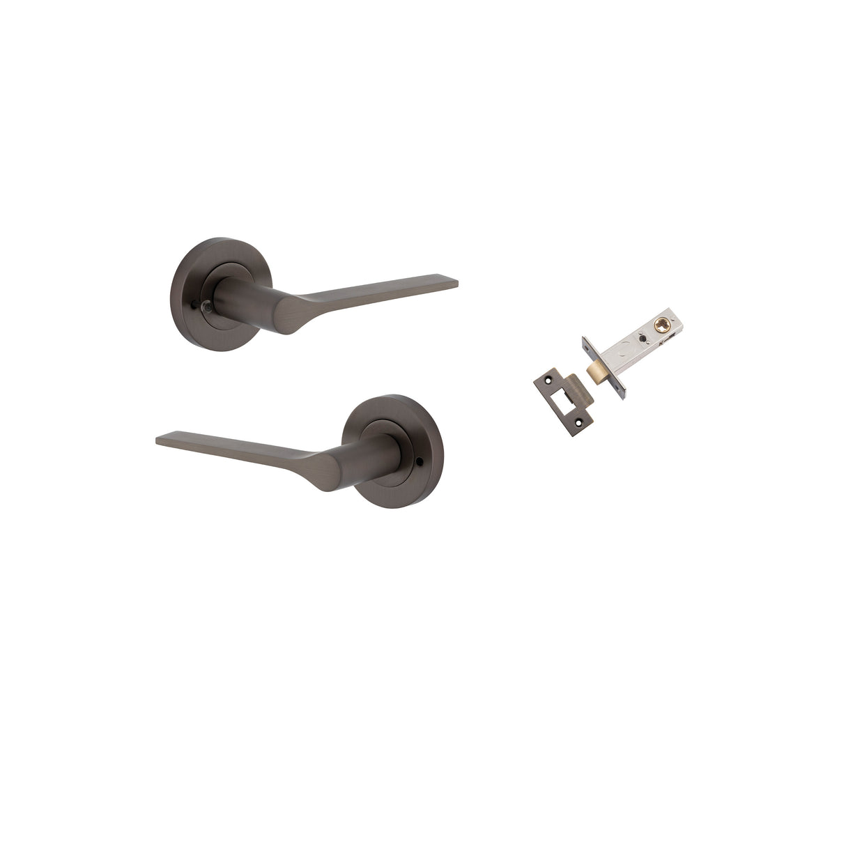 Iver Como Round Rose Lever Set - Complete Kits