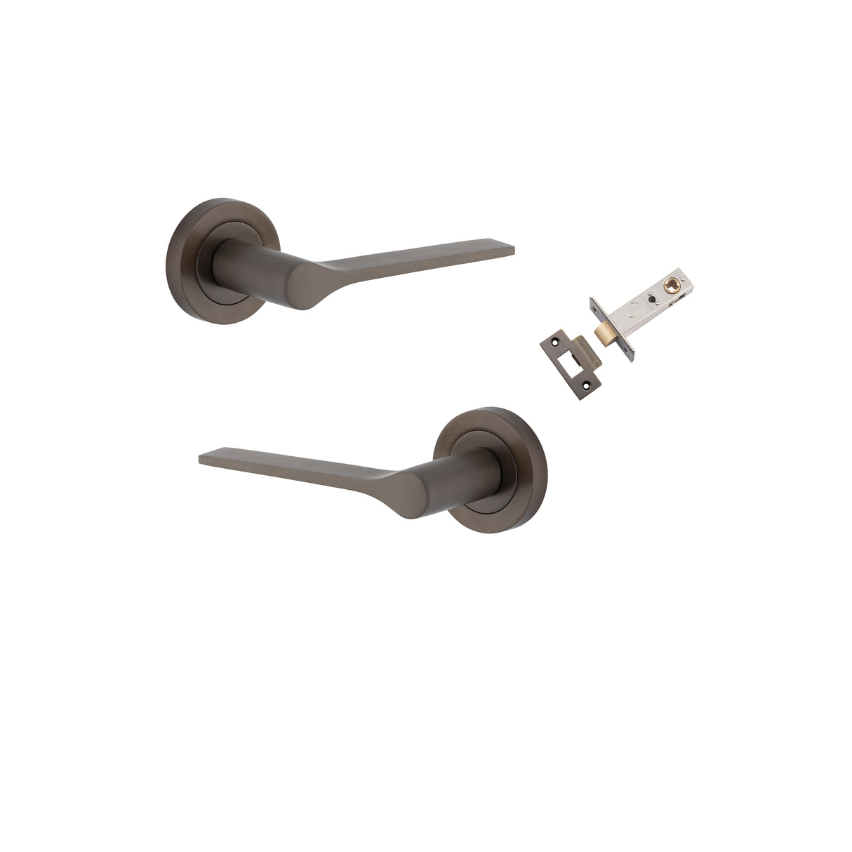 Iver Como Round Rose Lever Set - Complete Kits