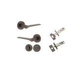 Iver Como Round Rose Lever Set - Complete Kits