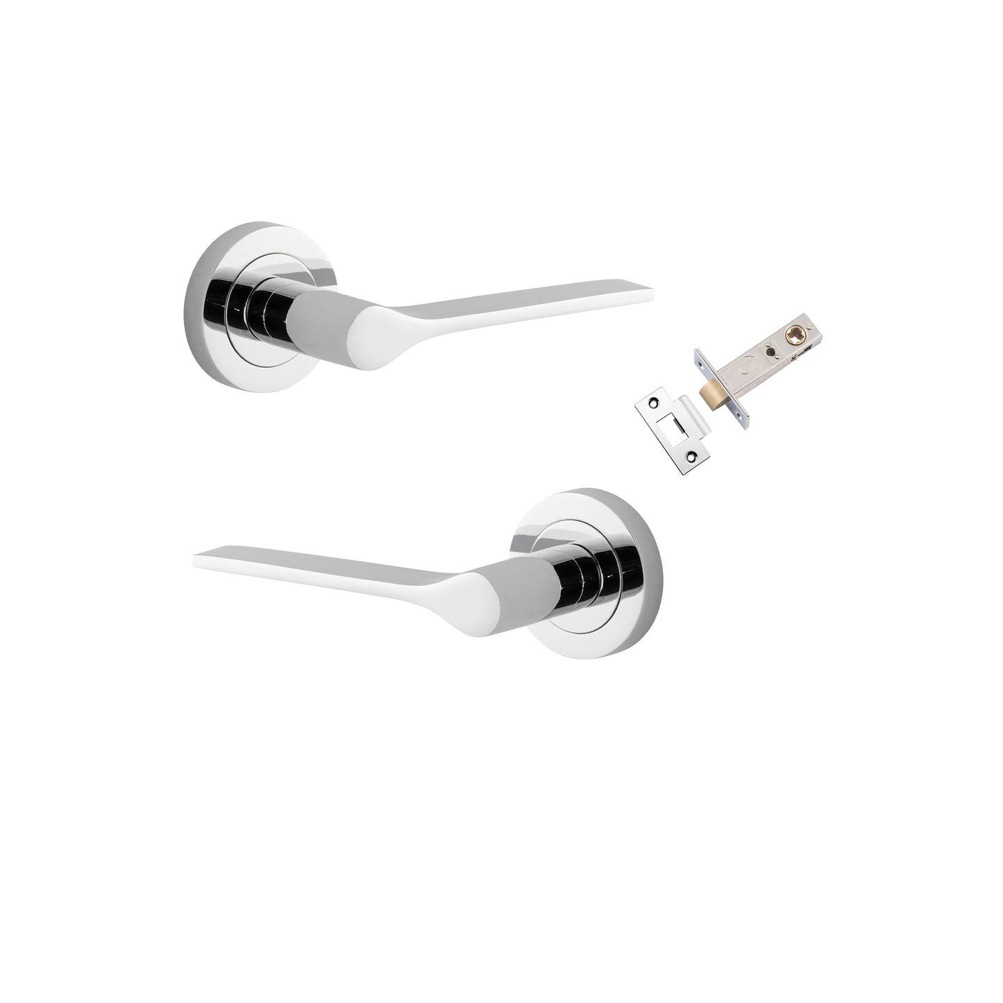 Iver Como Round Rose Lever Set