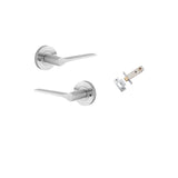 Iver Como Round Rose Lever Set - Complete Kits