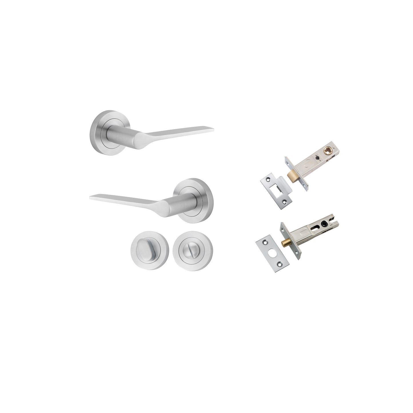 Iver Como Round Rose Lever Set
