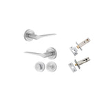 Iver Como Round Rose Lever Set - Complete Kits